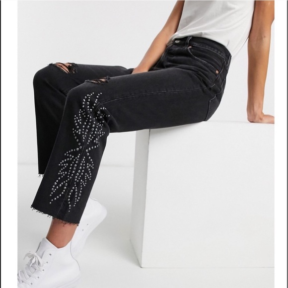 Levi’s 501 Straight Cropped - Picture 2 of 4